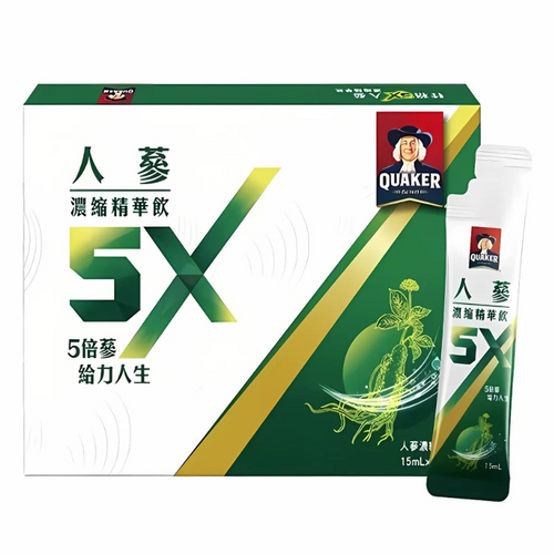 【桂格】5倍人蔘濃縮精華飲 15ml x 30包/盒